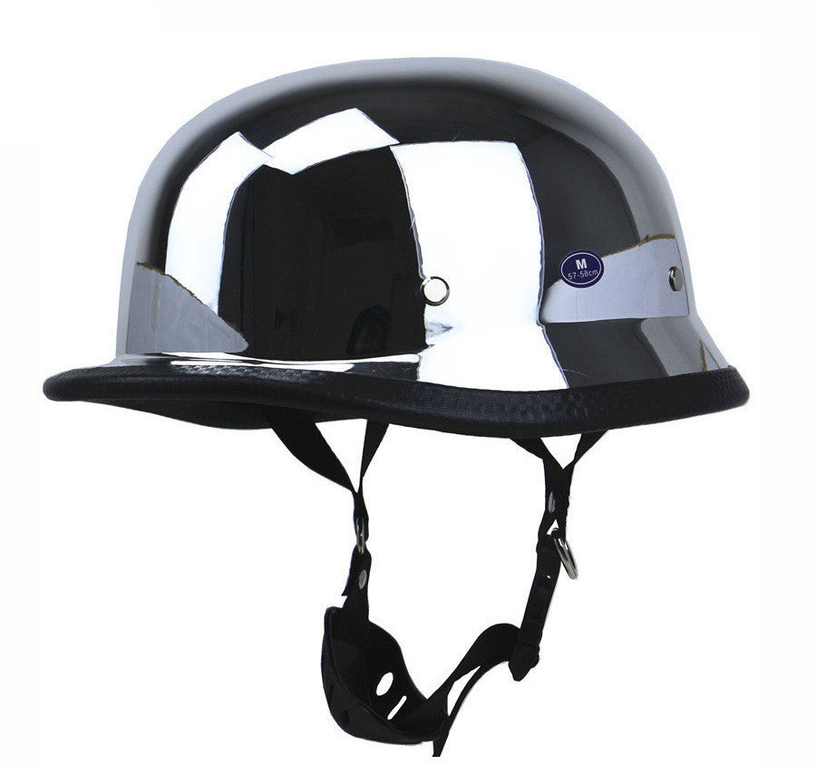 German Half Helmet (Chrome)