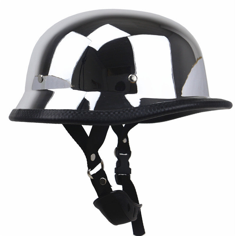 German Half Helmet (Chrome)
