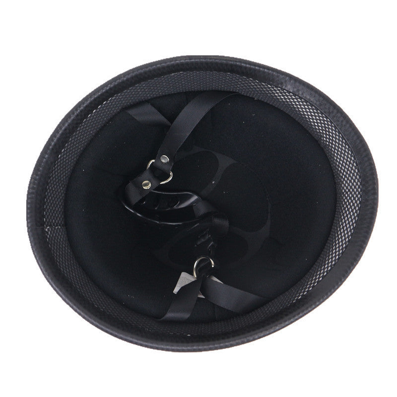 German Half Helmet (Chrome)