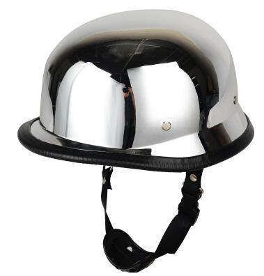 German Half Helmet (Chrome)