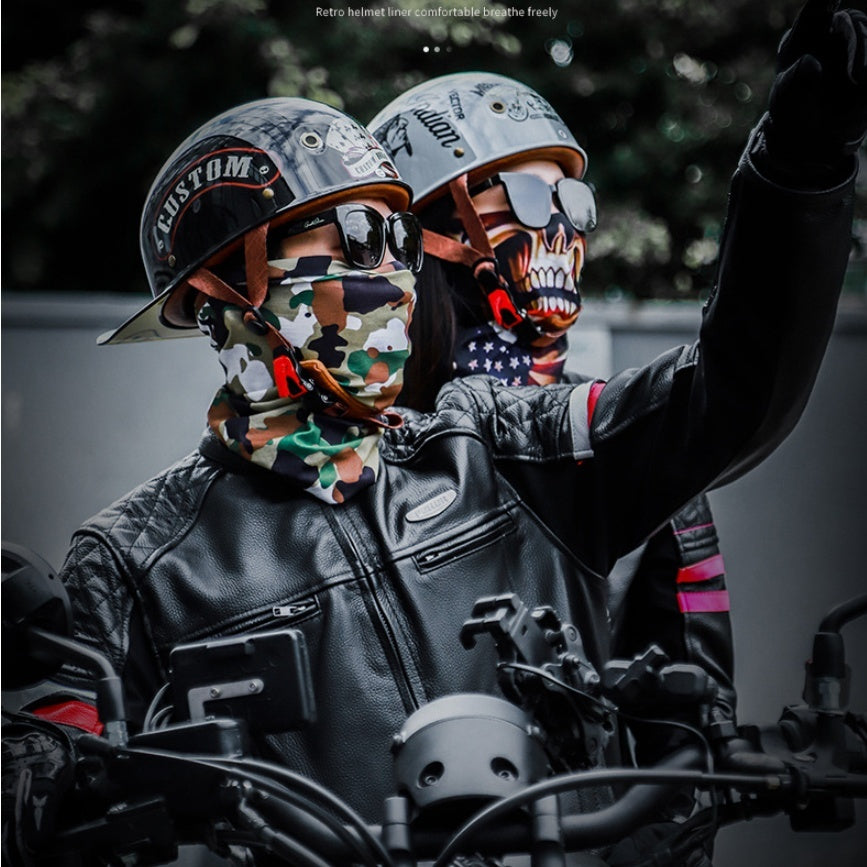 Motorcycle Helmet Retro Baseball Cap Helmet